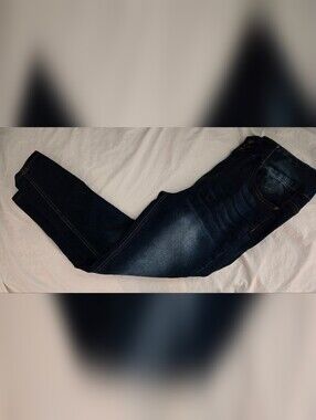 Between Us Jeans Sz 14 Dark Wash Skinny Ankle Comfort Stretch High Rise